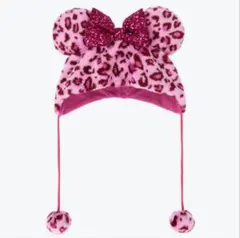 再販新品！ヒョウ柄ピンク ファンキャップ