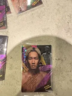 朝倉未来 サイン入りトレーディングカード