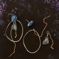 アガット　WINTER COLLECTION 2018 ピアスセット　箱無し