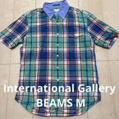 International Gallery BEAMS ビームス　シャツ Mのサムネイル