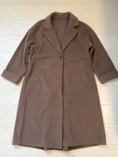 グレイル ブラウン ロングコート アウター フリーサイズ 綺麗め 高見え 冬服