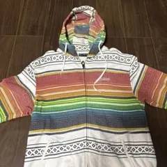 Billabong ストライプ フード付きパーカー