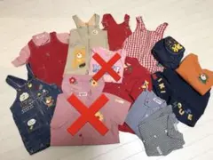 単品は希望額お願いします ミキハウス ロンパース ダルマオール 熊