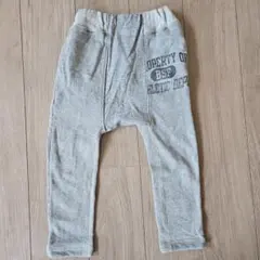 デニムダンガリー 120cm サルエル　パンツ　スエット
