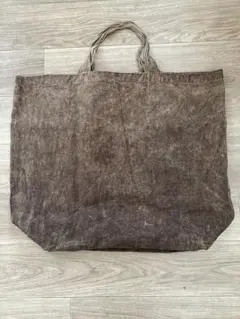 キクチジュンコさん　柿渋トートバッグ（小） Amazon.co.jp: キクチジュンコ 柿渋染め トートバッグ