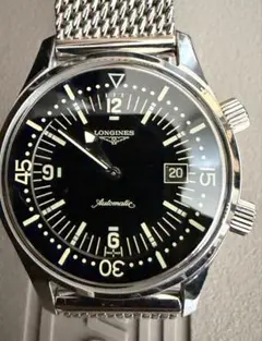 美品　LONGINES レジェンドダイバー42ミリ　ベルト2種類のサムネイル