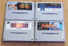 スーパーファミコン　ソフト　まとめ売り　４本セット　動作確認済　ダブルドラゴン他