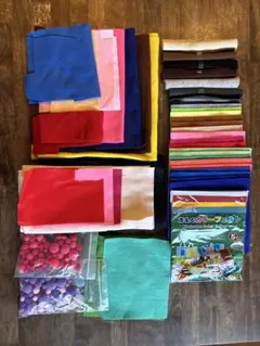まとめ売りフェルト生地/フェルトポンポン