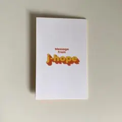 BTS Butter メッセージカード jhope ホソク