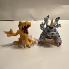 デジモン一番くじフィギュア　アグモン　ガブモン