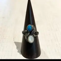 TURQUOISE STONE RING -SILVER925- ストーンリング