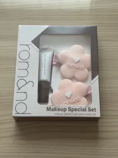 rom&nd Makeup Special Set 眉マスカラ ヘアクリップ