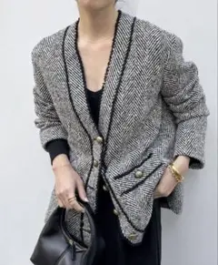 【専用】ドゥーズィエムクラス　ツイード　TWEED ジャケット FANTASY TWEED ジャケット（その他ジャケット・スーツ