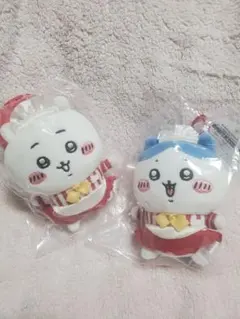 (ちいかわハチワレうさぎ)3個セットちいかわレストラン ホール担当なマスコット