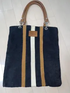 vivienne westwoodトートバッグ　レザーキャンバス　ヴィヴィアン