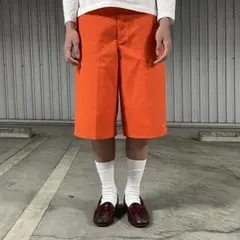 dickies loose fit jorts orange 32 旧タグ