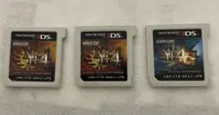 3DSモンスターハンターソフト3個
