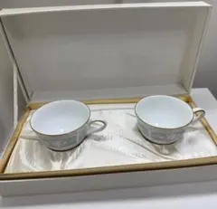 ノリタケ ティー/コーヒーカップ　ペアセット