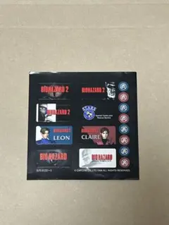 【希少】BIOHAZARD 2 ステッカーシール