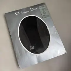 ChristianDior ストッキング JM-L ブラックロゴ入り
