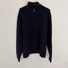 ユニクロ JW ANDERSON ネイビー ハイネックニット L