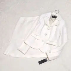ARTICLE セットアップ　ジャケット スカート　9AR セレモニー　白