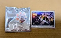 剣が君 剣が猫 螢 アクリルバッジ 缶バッジ ポラロイド カード