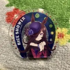 ウマ娘プリティーダービーアクリルクリップコレクション　ライスシャワー　ガシャポン