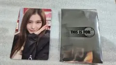 TWICE THIS IS FOR 1万円以上特典 トレカ サナ
