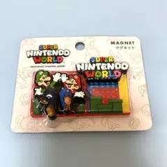 USJ限定☆マリオ＆ルイージ ニンテンドー マグネット 新品