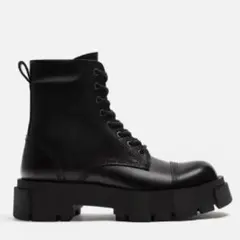 ZARA トラックソール　レースアップシューズ　8ホール archive ブーツ