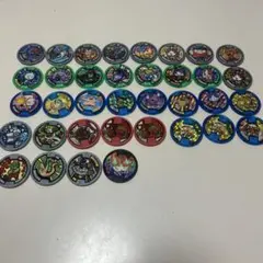 妖怪メダル　36枚セット　妖怪ウォッチ　ジバニャン　コマさん　フユニャン