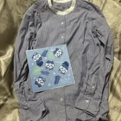 新品未使用無印良品ストライプ春夏向けブラウス ちいかわ 非売品 マルチクリーナーのサムネイル