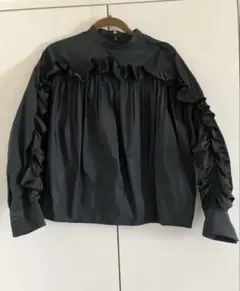 JIL SANDER ジルサンダー フリルブラウス サイズ30