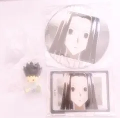 ハンターハンター イルミ ゴン アクリルスタンド ペタドール 캔 배지