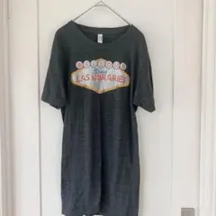 アメリカンアパレル Ｔシャツ クルーネック 半袖 ラメ Ｓ 濃灰 綿 イベントのサムネイル