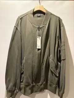 【新品タグ付】GU × UNDERCOVER リブブルゾン XL オリーブ