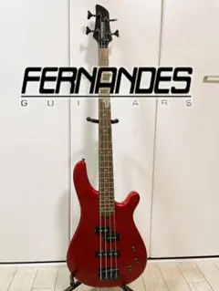 FERNANDES フェルナンデス FRB エレキベース メタリックレッド