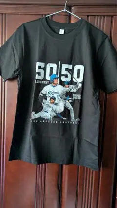 Shohei Ohtani 黒Tシャツ 50/50 CLUB ENTRY
