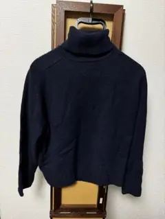 ジョンスメドレー　カシミヤ　タートルネック　ニット
