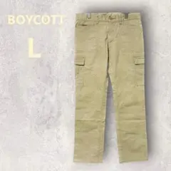 ボイコット カーゴパンツ サンドベージュ サイズ2 L相当 コットン ストレッチのサムネイル