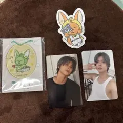 T×T ヨンジュン　カード2枚＆ステッカー1枚＆アクリルチャーム