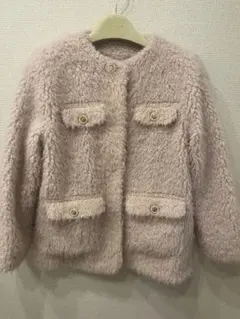 Herlipto Royal Faux Fur Coat mistypink Sのサムネイル