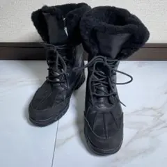 希少♡ローレンラルフローレン ムートンブーツ 極暖 スノーブーツ レザー