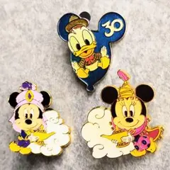ディズニー　ピンバッジ　 3個セット