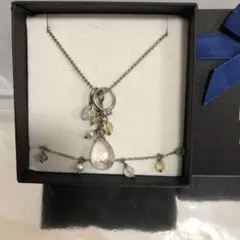 MICHEL KLEIN ネックレス ブレスレットセットパステルカラー