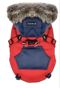 未使用　PUPPIA オルソン　ファー付き犬用コート Mサイズ　値下げ済 未使用 PUPPIA オルソン ファー付き犬用コート Mサイズ 値下げ済