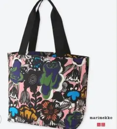 【未使用】UNIQLO ユニクロ×マリメッコ コラボ トートバッグ 花柄