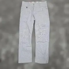 INCOTEX ストライプ柄 ペイント加工 パンツ　28のサムネイル