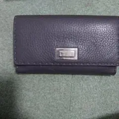 FENDI 長財布 グレー レザー　値下げ！
